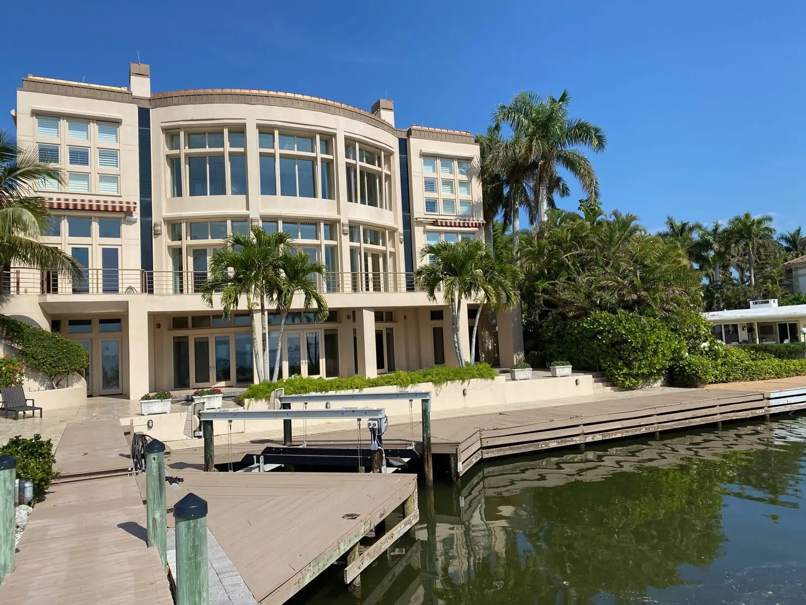 ARM-built waterfront home with private dock